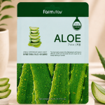 قناع ورقي مهدئ من Farm Stay Aloe