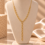 Golden Y-Chain Necklace