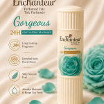 EnchantEUr Romantic Talc Fragrance Powder, 125 G,