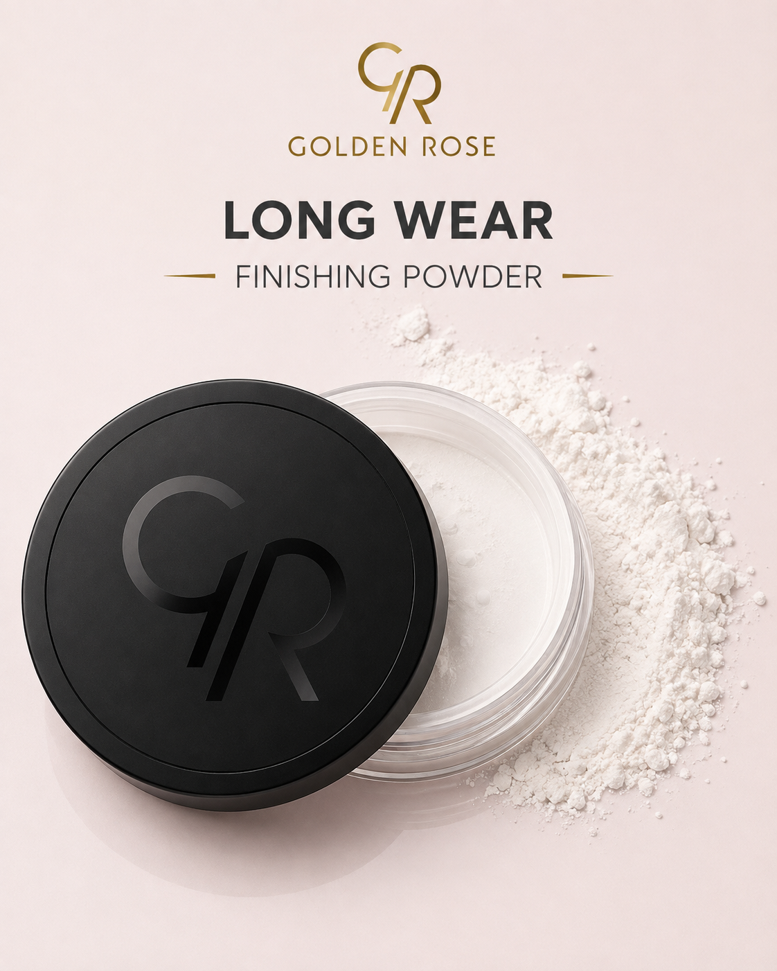 394938EF-B77E-4FD4-8062-7325775B56CE Golden Rose Long Wear Finishing powder - Image 1