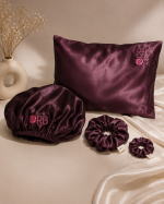 Midnight Satin Set