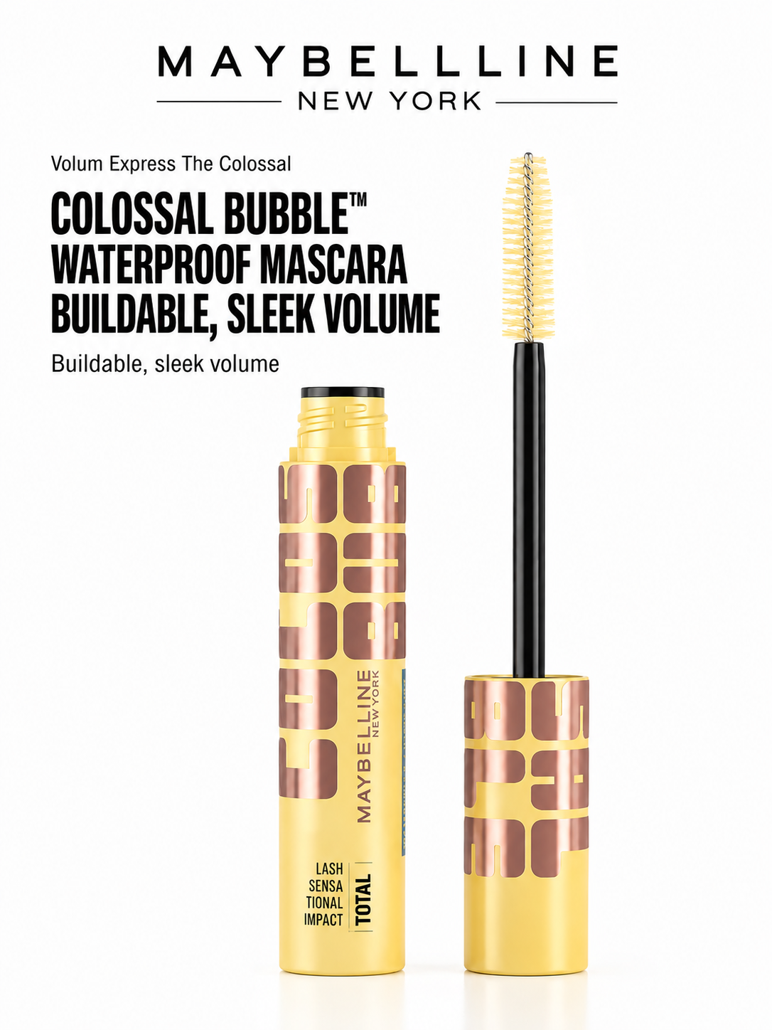 4DAD32BA-504F-4FB0-BD4A-D34D417E59FC Maybelline colossal bubble - Image 1
