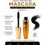 M.N Lash Doubling Mascara For Long Thick Curly Lashes