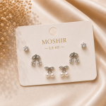 ⁦أقراط سحر لامعة⁩ - الصورة ⁦2⁩