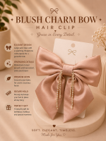 Blush Crystal Bow - Image 5