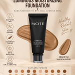Note luminous moisturizing foundation