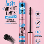 Essence 
lash WITHOUT LIMITS WATERPROOF EXTREME LENGTHENING & VOLUME