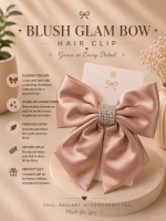 Blush Crystal Bow - Image 4