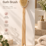 Long Handle Wooden Bath Brush ✨