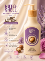 Nutshell - Macadamia & Rose Water - Body Lotion - Image 2