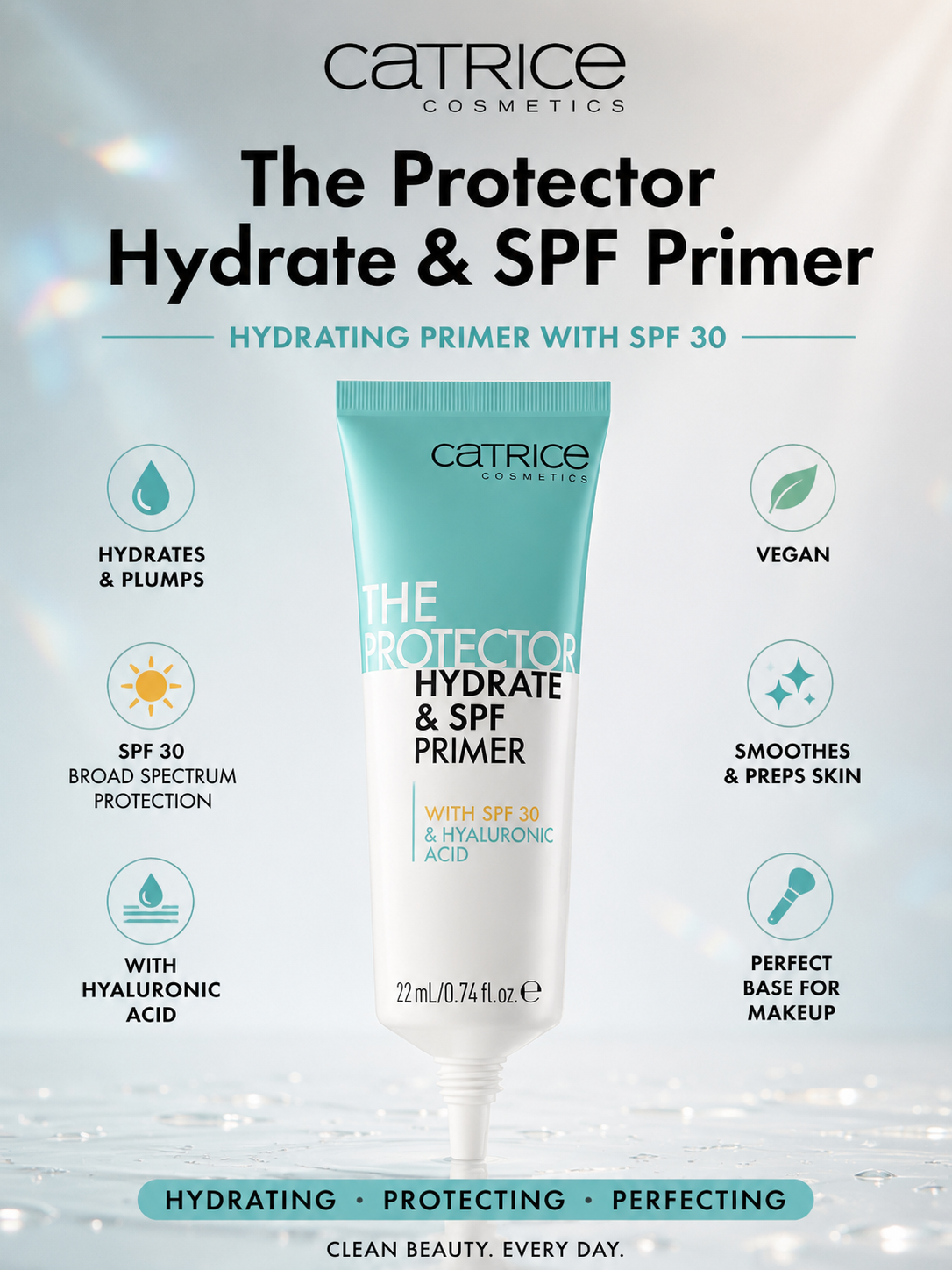 B44F441E-08EA-4860-B48B-04DD644C8F4A Catrice
The Protector Hydrate & SPF Primer - Image 1