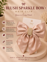 Blush Crystal Bow - Image 3