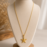 Gold Star Necklace
