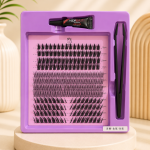 مجموعة وصلات الرموش DIY