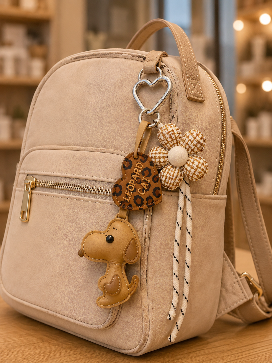 EEE91050-25E7-45C2-AF13-0E5DC231A295 Puppy Love Bag Charm - Image 1