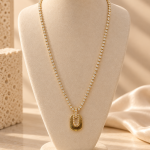 Crystal Halo Necklace ا